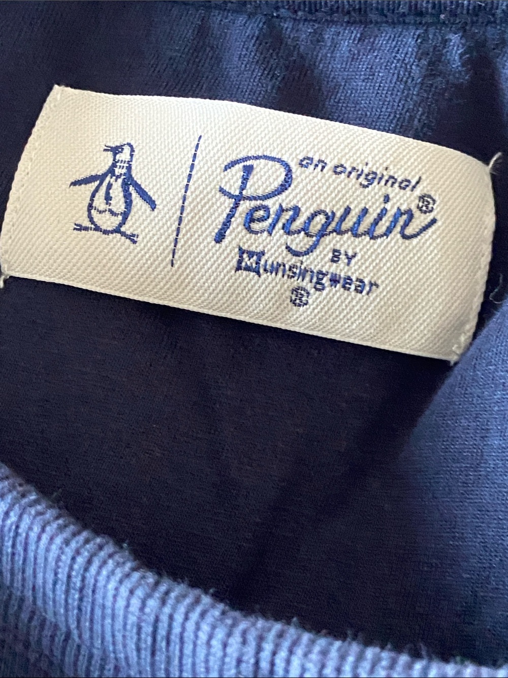Original Penguin Sticker Pete Fleece Sweatshirt soft warm comfort Size Large - Picture 6 of 10